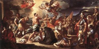 Francesco Solimena : The Martyrdom Of Sts Placidus And Flavia